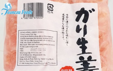 Gừng hồng Nhật 